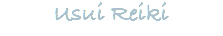 Usui Reiki